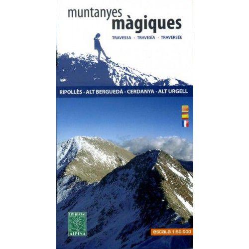Carte de randonnée - Montagnes Magiques (Pyrénées Catalanes, Espagne) | Alpina carte de randonnée Editorial Alpina