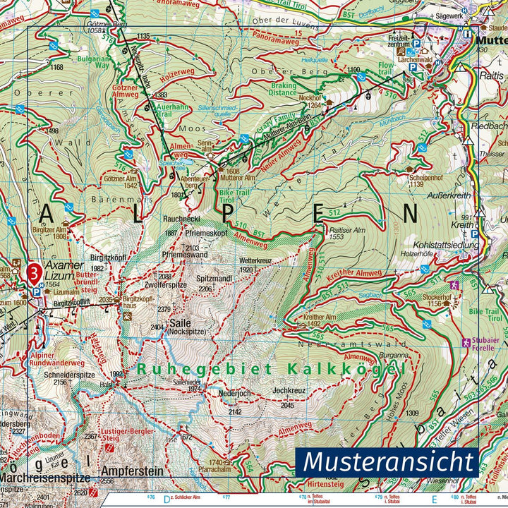 Carte de randonnée n° 020 - Dachstein, Ausseerland, Bad Goisern, Hallstatt + Aktiv Guide (Autriche) | Kompass carte pliée Kompass 