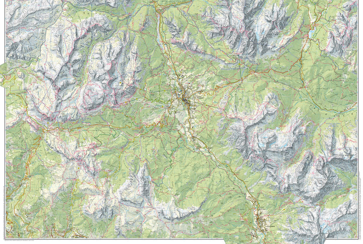 Carte de randonnée n° 03 - Cortina d'Ampezzo (Dolomites, Italie) | Tabacco carte pliée Tabacco 