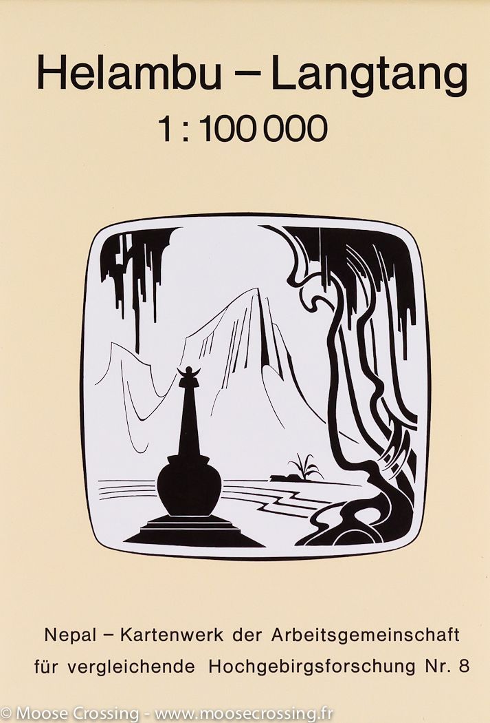 Carte de randonnée n° 08 - Helambu-Langtang (Népal) | Nelles Verlag carte de randonnée Nelles Verlag