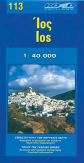 Carte de randonnée n° 113 - Ios | Road Editions carte de randonnée Road Editions