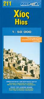 Carte de randonnée n° 211 - Hios | Road Editions carte de randonnée Road Editions