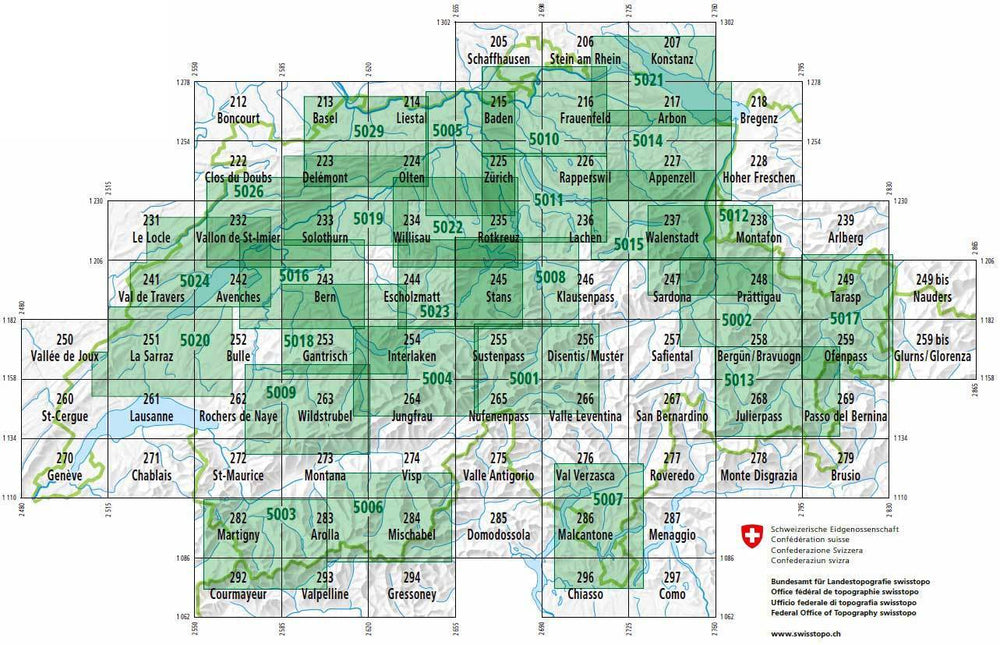 Carte de randonnée n° 212 - Boncourt (Suisse) | Swisstopo - 1/50 000 carte pliée Swisstopo 