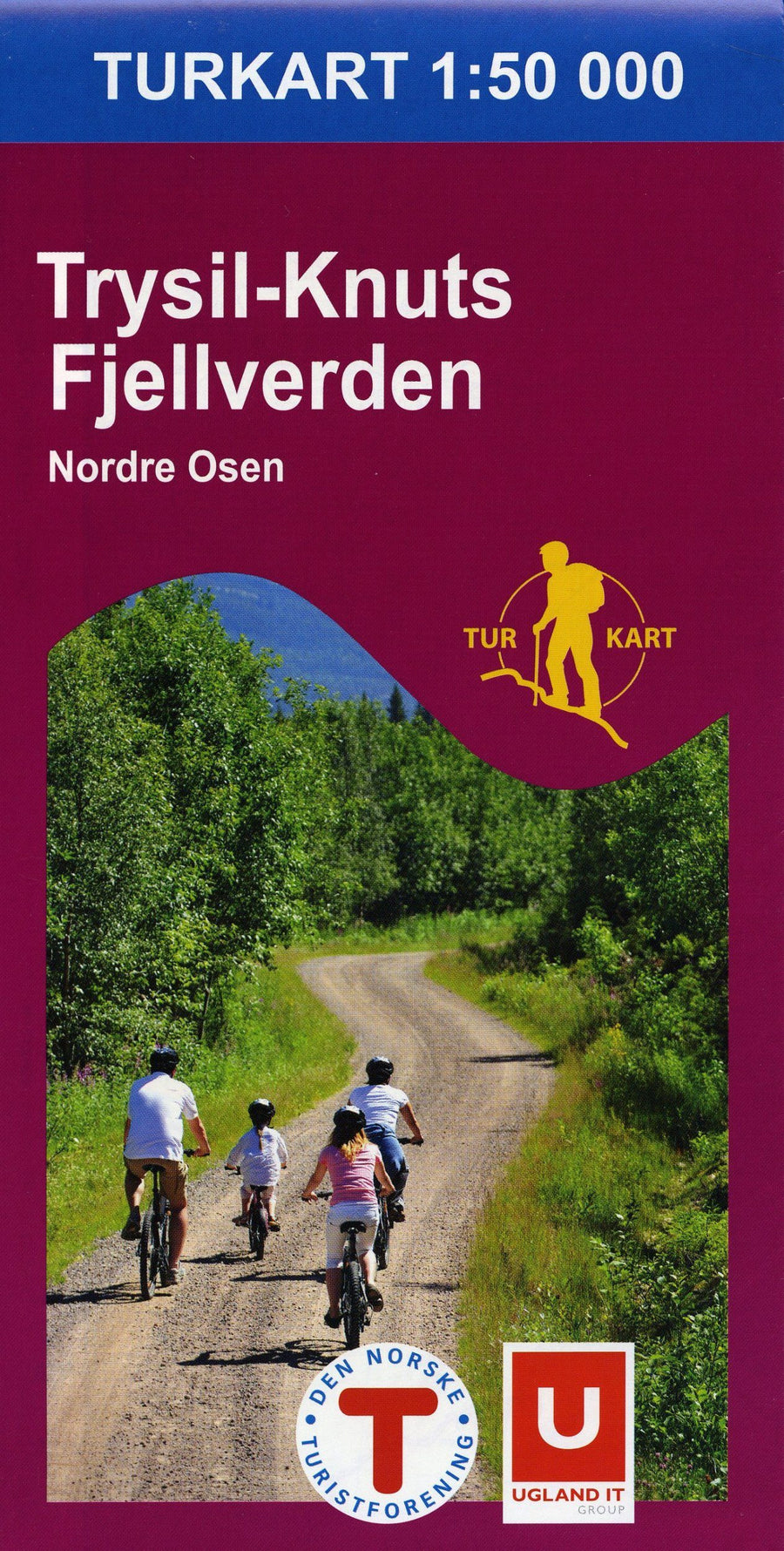 Carte de randonnée n° 2217 - Trysil-Knuts Fjellverden (Norvège) | Nordeca - Turkart 1/50 000 carte pliée Nordeca 