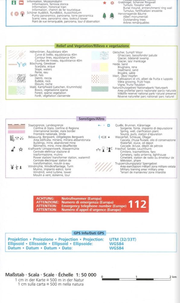 Carte de randonnée n° 2459 - Arezzo, Casentino (Italie) | Kompass carte de randonnée Kompass