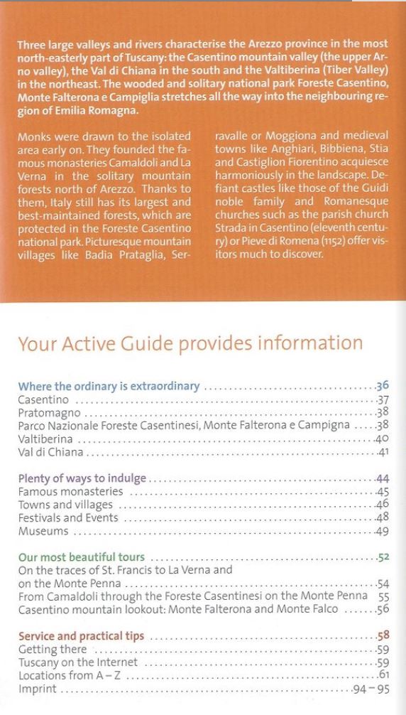 Carte de randonnée n° 2459 - Arezzo, Casentino (Italie) | Kompass carte de randonnée Kompass