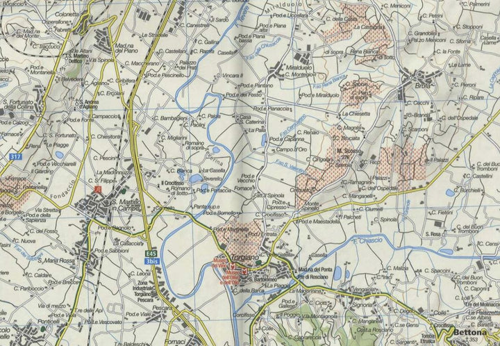 Carte de randonnée n° 2464 - Perugia (Pérouse), Assise (Italie) | Kompass carte pliée Kompass 