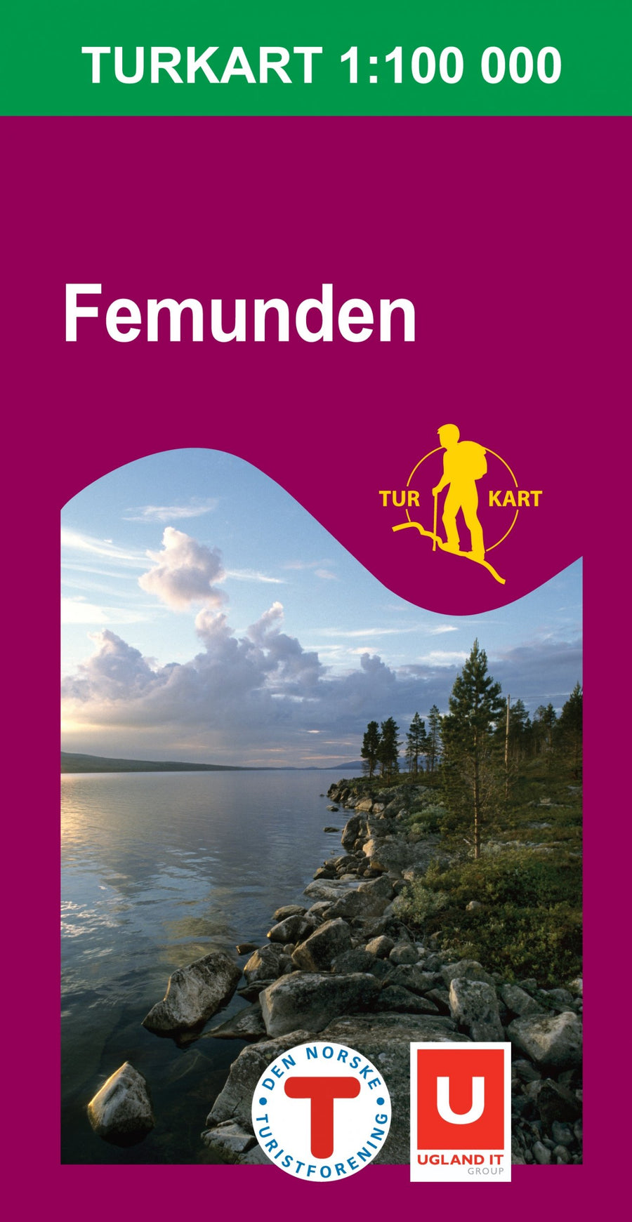 Carte de randonnée n° 2559 - Femunden (Sud) (Norvège) | Nordeca - Turkart 1/100 000 carte pliée Nordeca 