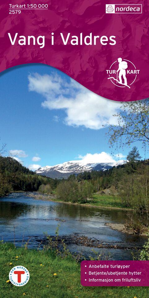 Carte de randonnée n° 2579 - Vang i Valdres (Norvège) | Nordeca - Turkart 1/50 000 carte de randonnée Nordeca Default Title