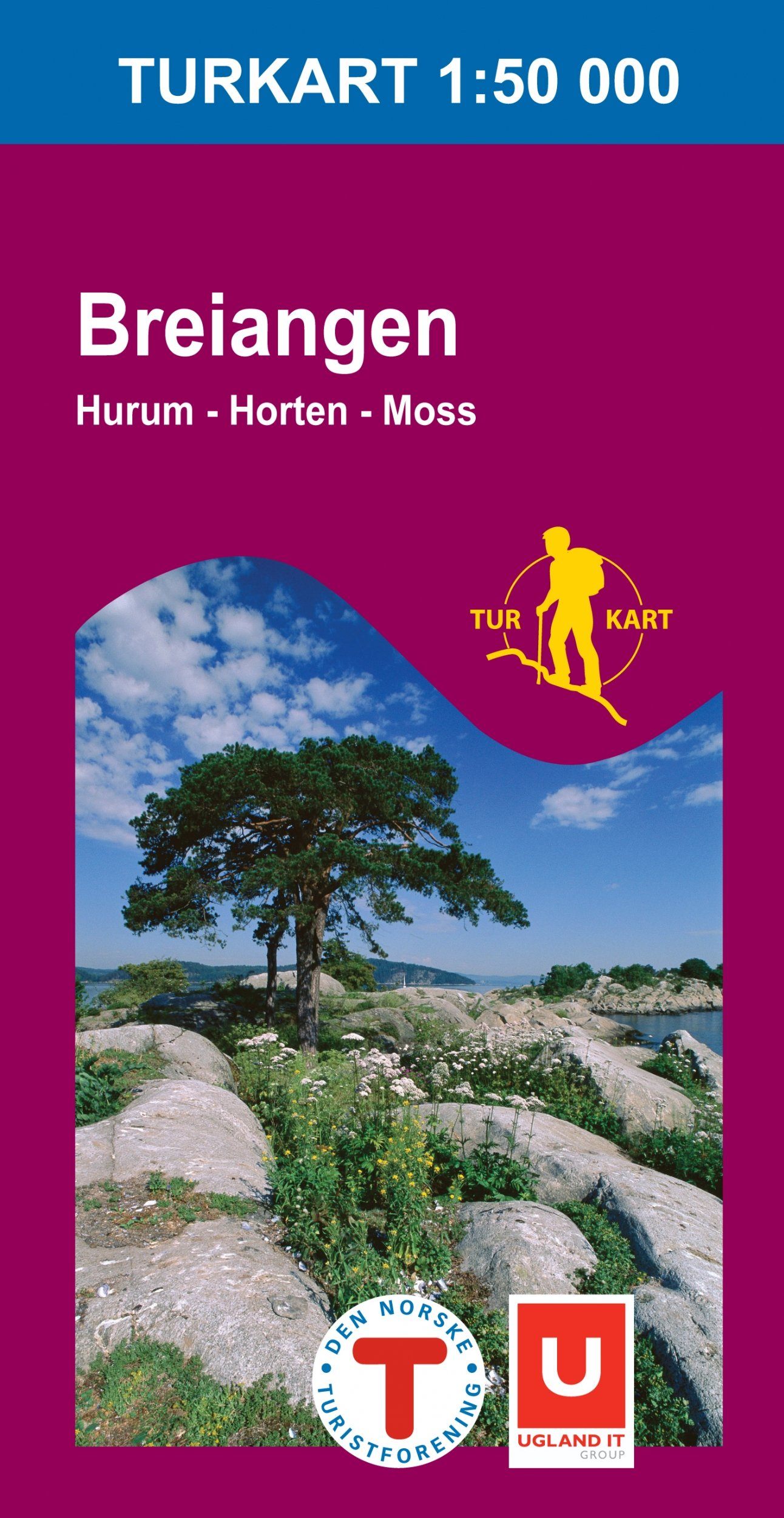 Carte de randonnée n° 2737 - Breiangen (Norvège) | Nordeca - Turkart 1/50 000 carte de randonnée Nordeca Default Title