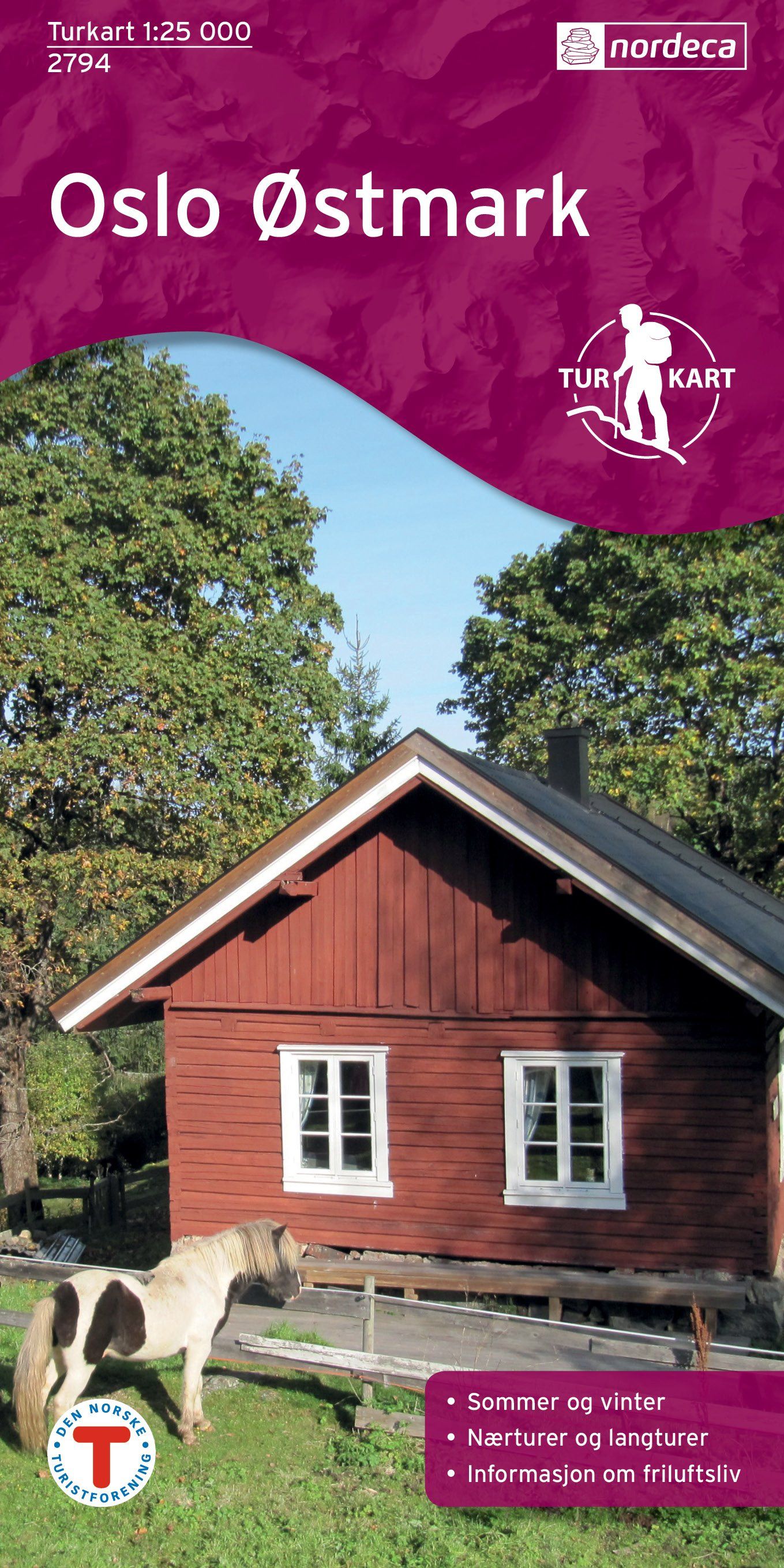 Carte de randonnée n° 2794 - Oslo Ostmark (Norvège) | Nordeca - Turkart 1/25 000 carte de randonnée Nordeca Default Title