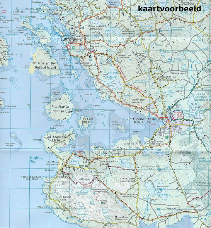 Carte de randonnée n° 35 - Cavan, Louth, Meath, Monaghan (Irlande) | Ordnance Survey - série Discovery carte pliée Ordnance Survey Ireland 