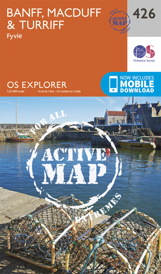 Macduff Map Hiking map No. 426 - Banff, Macduff, Turriff (Great Britain) | Ordnanc ...
