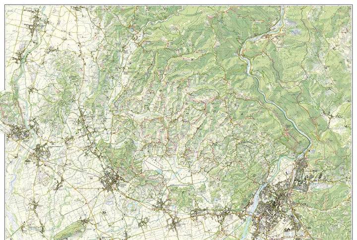 Carte de randonnée n° 54 - Collio, Gorizia, Carso Isontino Brda, Nova Gorica (Italie) | Tabacco carte pliée Tabacco 