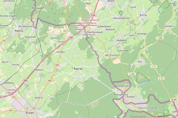 Carte de randonnée n° 6 - Coo Stavelot Trois-pont Wanne Stoumont | Mini Planet carte de randonnée Mini Planet