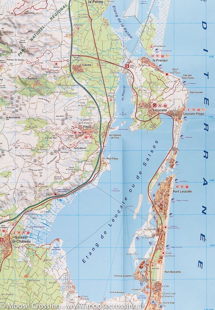 Carte de randonnée n° 9 - Sentier Cathare (Pyrénées Orientales) | Rando Editions carte de randonnée Rando Editions
