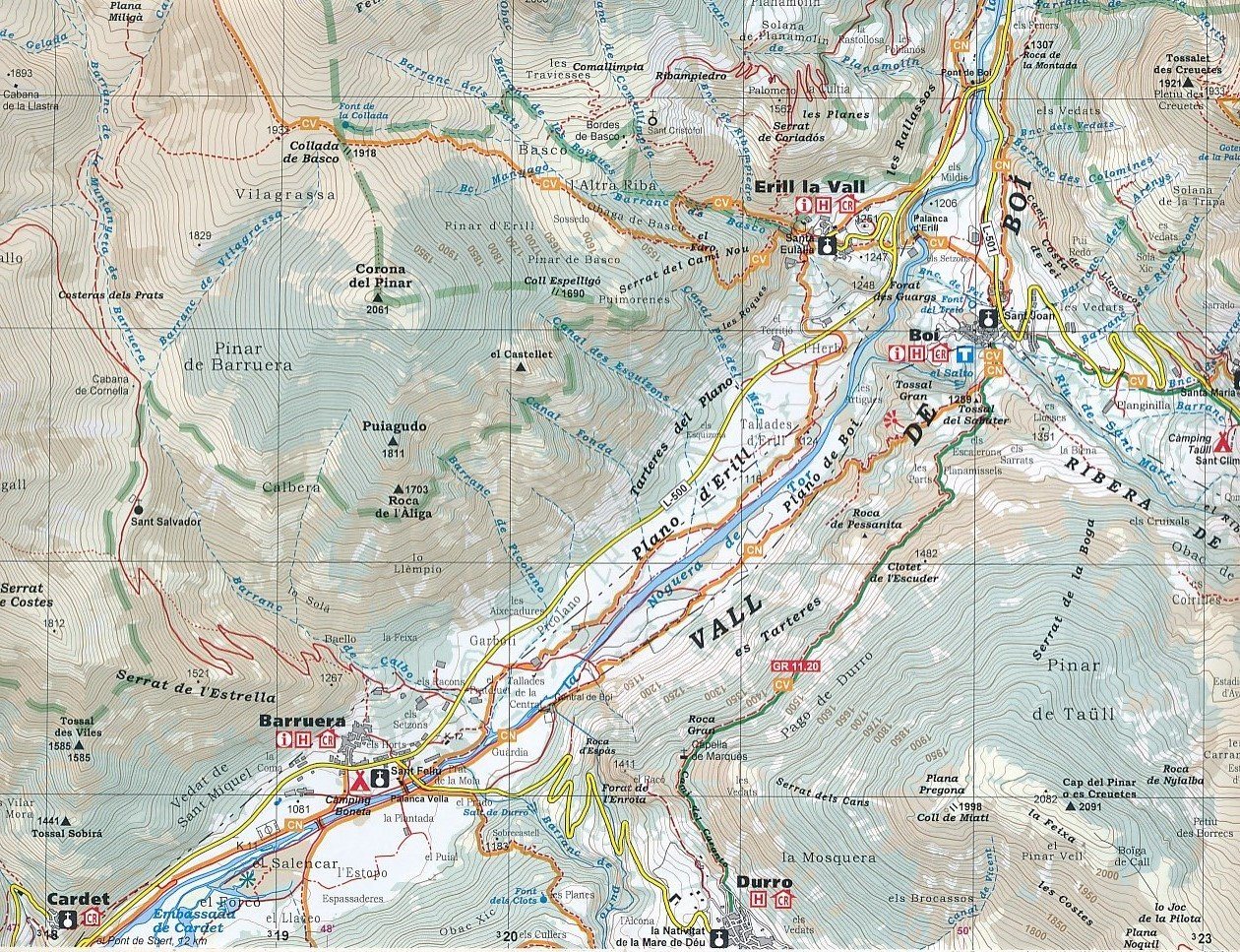 Lot de 2 cartes de randonnée - Parc National Aigüestortes & lac Saint-Maurice (Pyrénées catalanes) | Alpina carte de randonnée Editorial Alpina