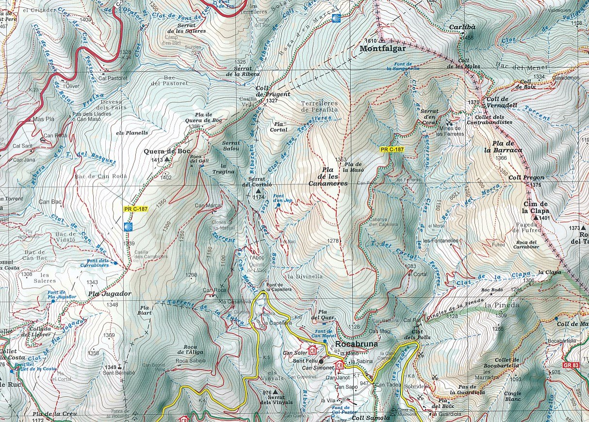 Lot de 2 cartes de randonnée - Parc Naturel de Capçaleres del Ter (Pyrénées catalanes, Espagne) | Alpina carte de randonnée Editorial Alpina