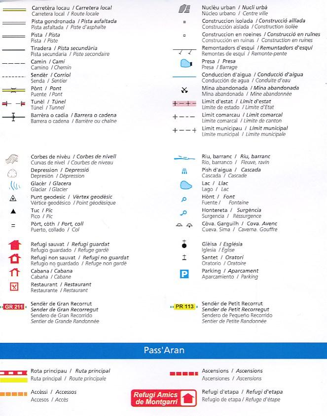Carte de randonnée - Pass'Aran (Couserans, Aran) | Alpina carte pliée Editorial Alpina 