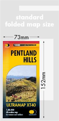 Carte de randonnée - Pentland Hills XT40 | Harvey Maps - Ultramap carte de randonnée Harvey Maps Default Title