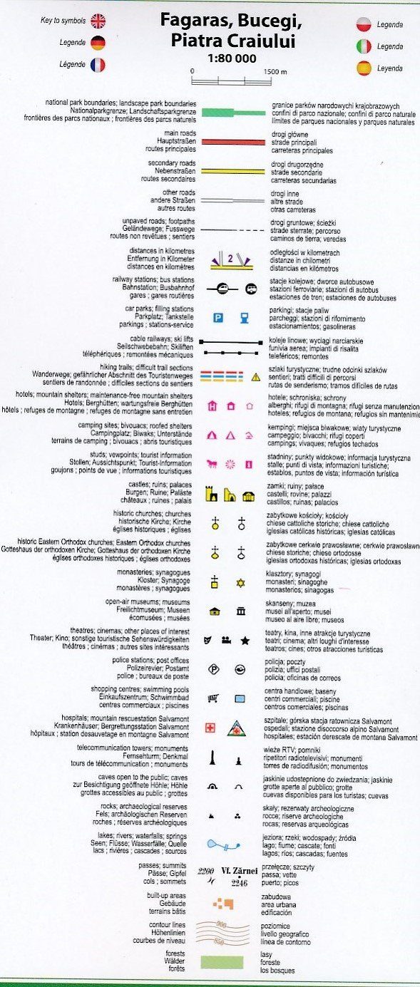 Carte de randonnée plastifiée - Fagaras, Bucegi, Piatra Craiului (Roumanie) | TerraQuest carte de randonnée Terra Quest