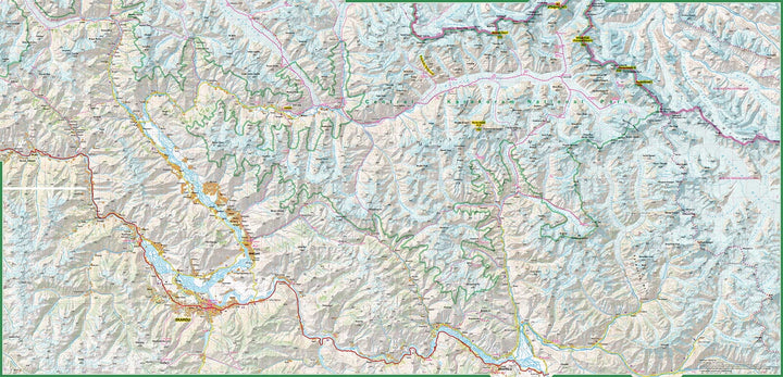 Carte de randonnée plastifiée - Karakoram, K2, Gasherbrum, Broad Peak (Pakistan, Chine) | TerraQuest carte pliée Terra Quest 