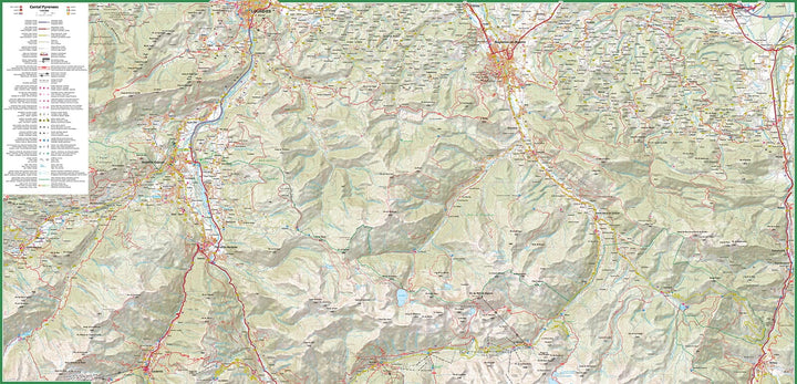 Carte de randonnée plastifiée - Pyrénées Centrales | TerraQuest carte pliée Terra Quest 