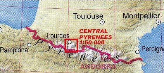 Carte de randonnée plastifiée - Pyrénées Centrales | TerraQuest carte de randonnée Terra Quest