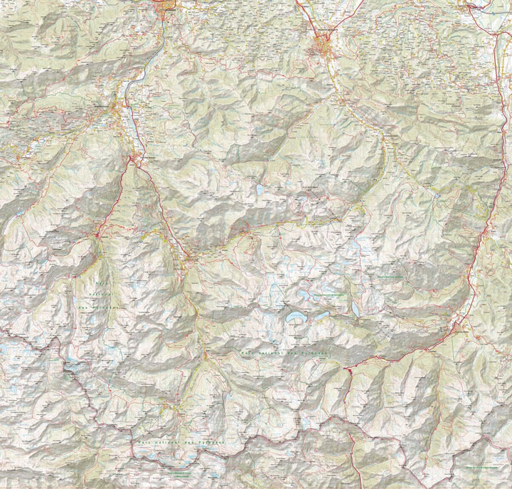 Carte de randonnée plastifiée - Pyrénées Centrales | TerraQuest carte pliée Terra Quest 
