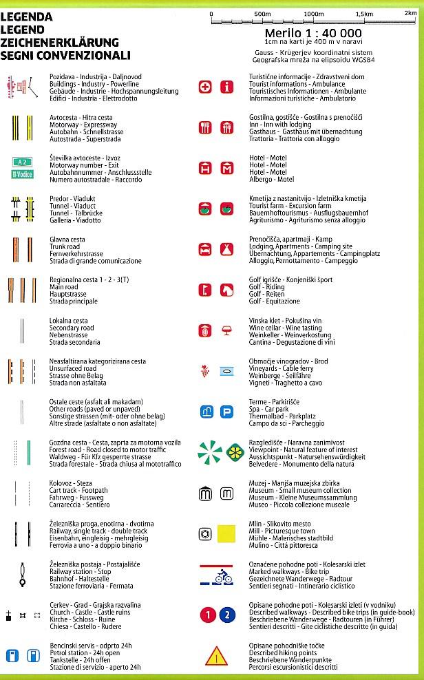 Carte de randonnée - Pomurje (Slovénie) | Kartografija carte pliée Kartografija 