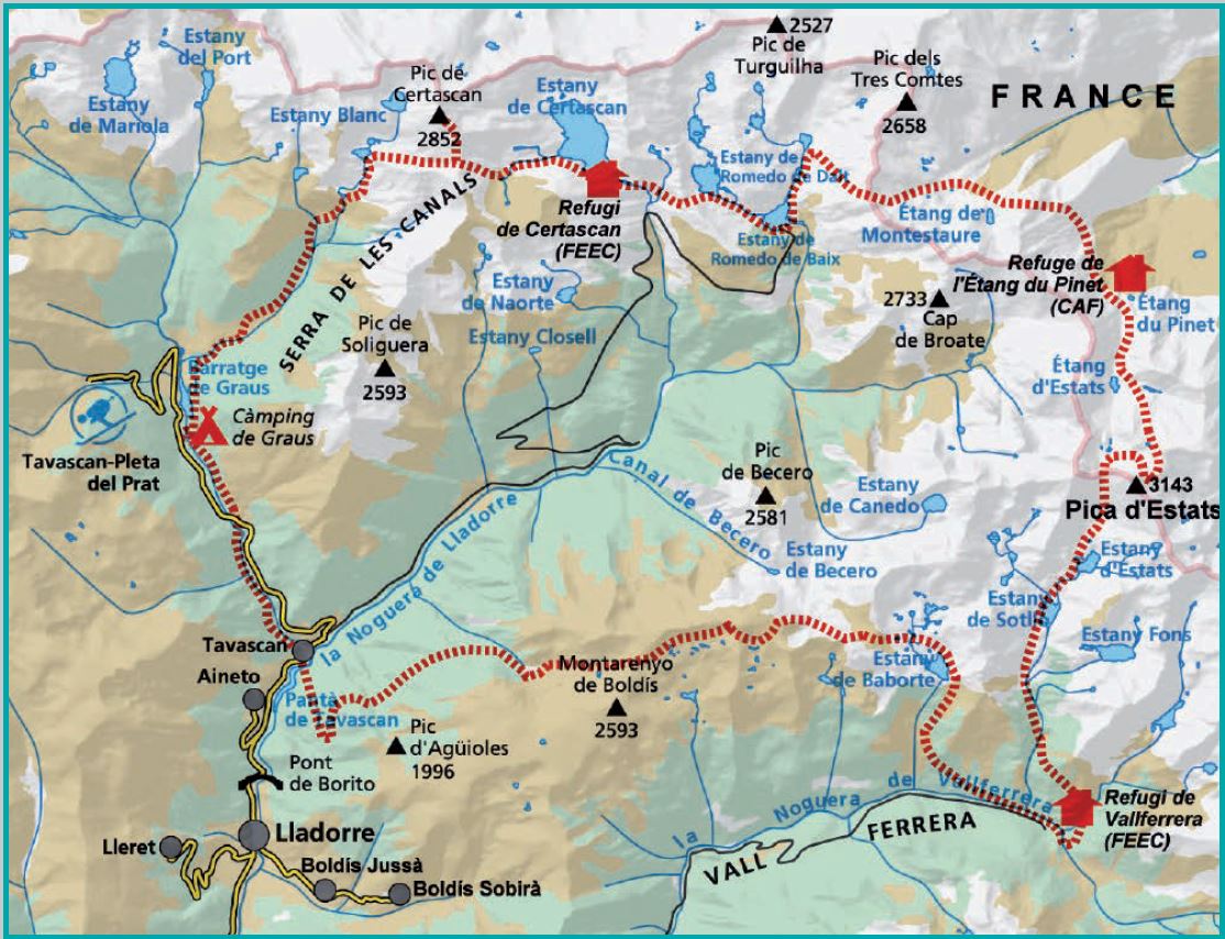 Carte de randonnée - Porta del Cel | Alpina carte de randonnée Editorial Alpina