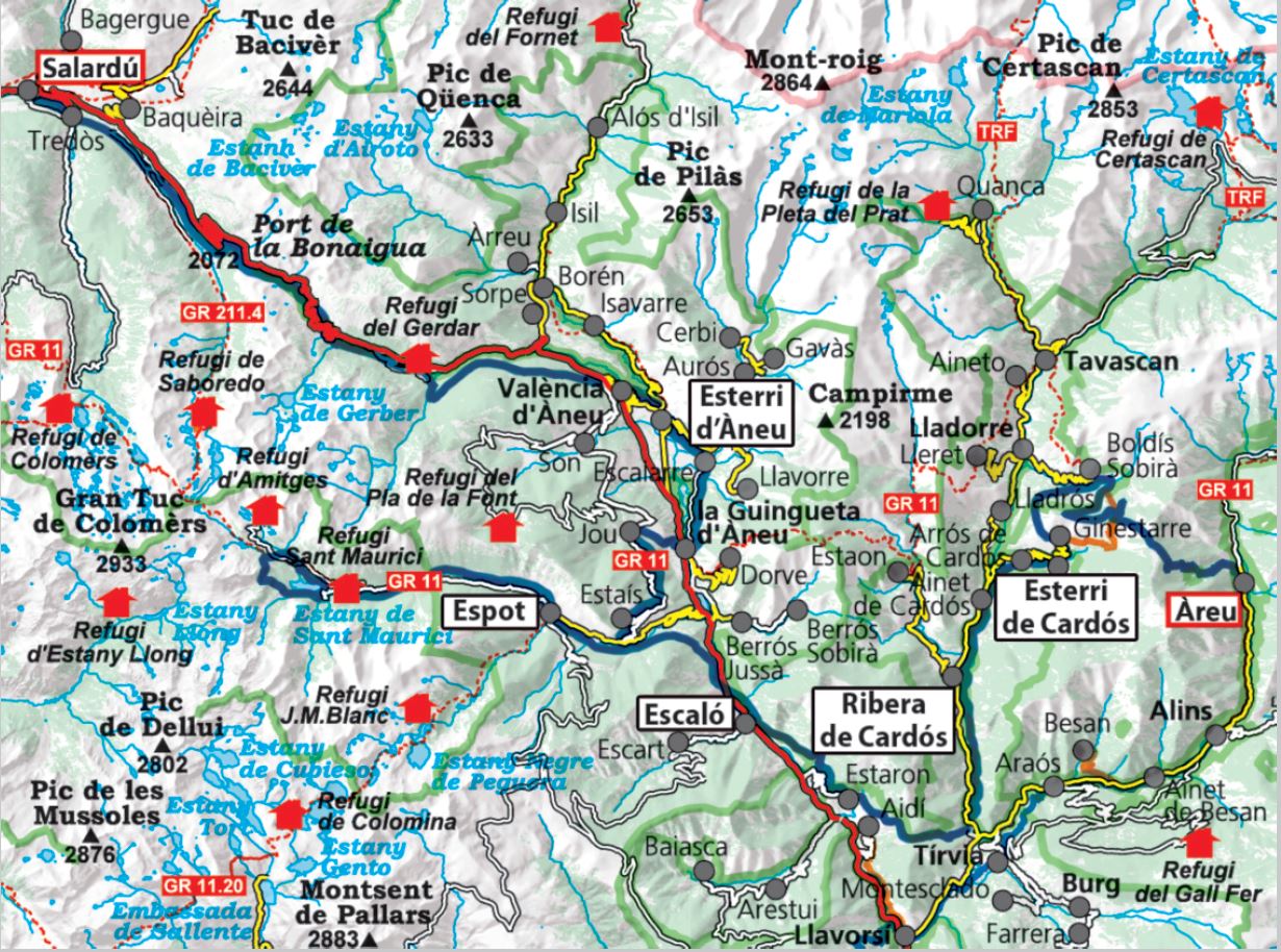 Carte de randonnée - Ramat del Nord & guide | Alpina carte de randonnée Editorial Alpina