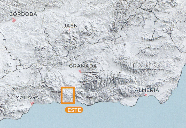Carte de randonnée - Sierras de Tejeda, Almijara y Alhama (Andalousie) | Piolet carte pliée Editorial Piolet 