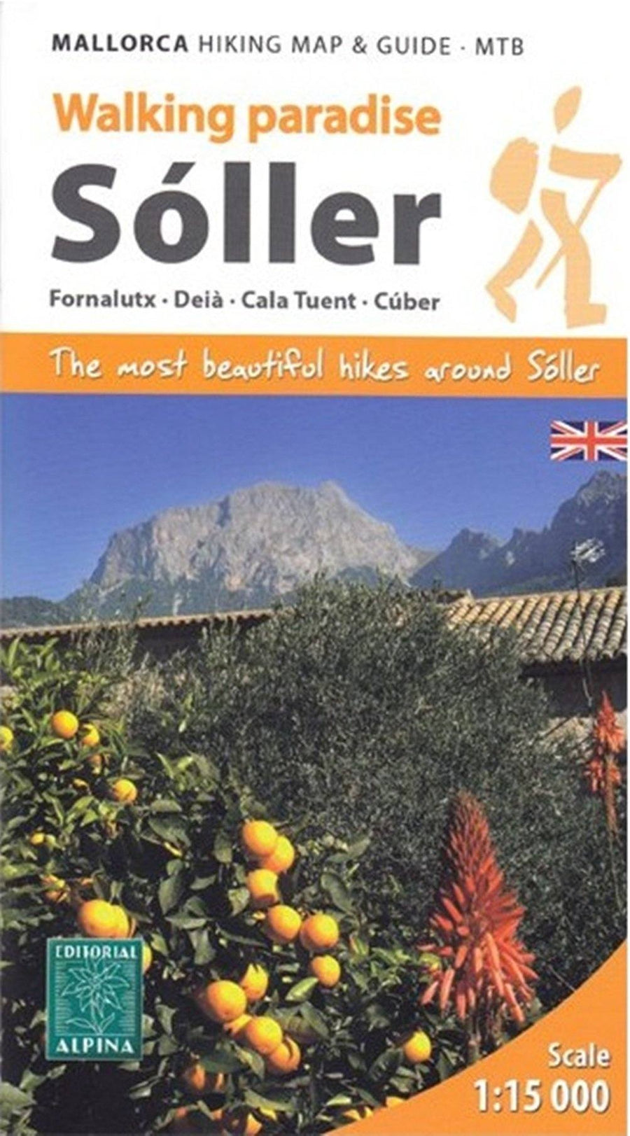Carte de randonnée - Soller (Majoque) | Alpina carte pliée Editorial Alpina 