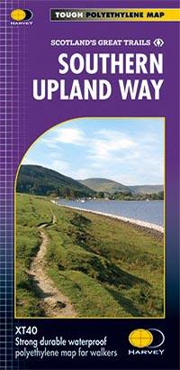 Carte de randonnée - Southern Upland Way XT40 | Harvey Maps - National Trail maps carte de randonnée Harvey Maps