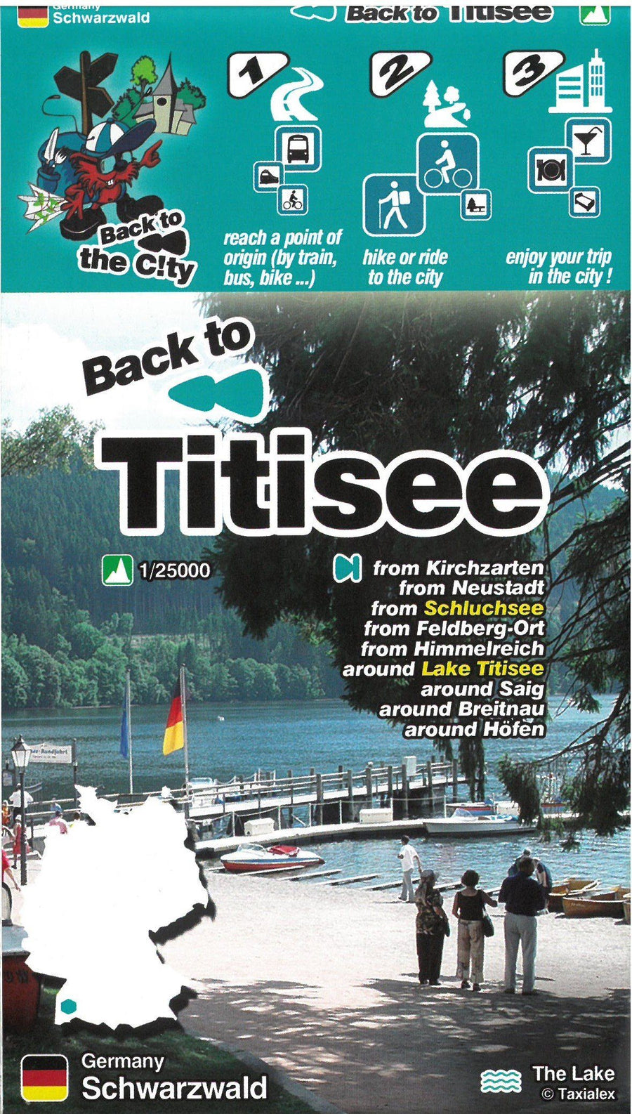 Carte de randonnée - Titisee (Forêt Noire) | Mini Planet carte pliée Mini Planet 