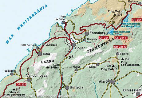 Carte de randonnée - Tramuntana Centrale (Majorque, îles Baléares) | Alpina carte pliée Editorial Alpina 