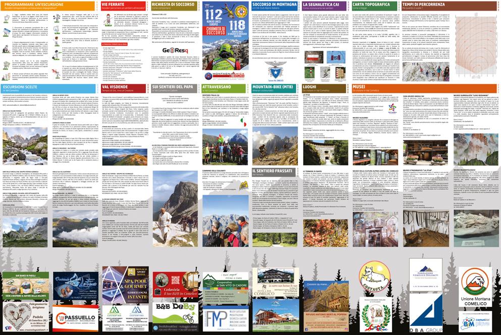 Carte de randonnée - Val Comelico / Dolomiti | Tabacco carte de randonnée Tabacco