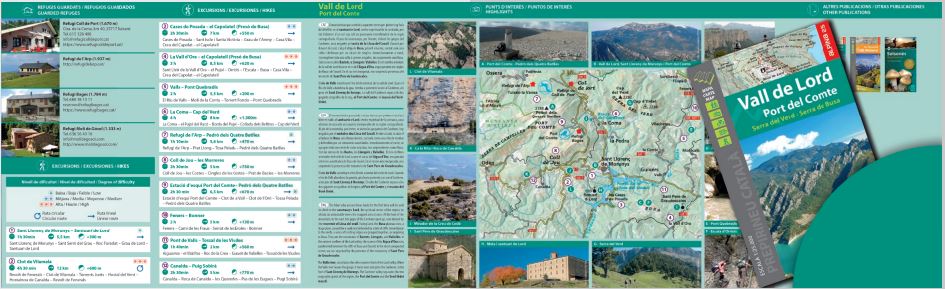 Carte de randonnée - Vall de Lord, Port del Comte (Pyrénées catalanes) | Alpina carte de randonnée Editorial Alpina
