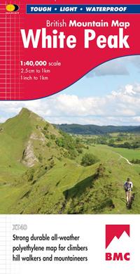 Carte de randonnée - White Peak XT40 BMM | Harvey Maps - British Mountain carte de randonnée Harvey Maps
