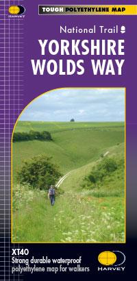 Carte de randonnée - Yorkshire Wolds Way XT40 | Harvey Maps - National Trail maps carte de randonnée Harvey Maps Default Title