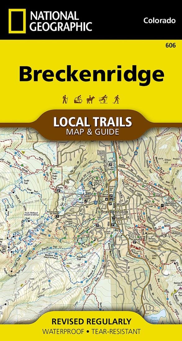 Carte de Telluride [Local Trails] | National Geographic carte routière National Geographic