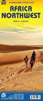 Carte de voyage - Afrique Nord-Ouest | ITM carte pliée ITM 