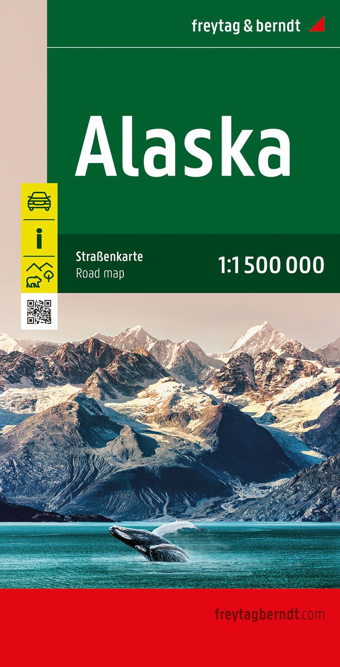 Carte de voyage - Alaska | Freytag & Berndt carte routière Freytag & Berndt