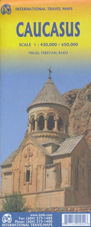Carte de voyage - Caucase | ITM carte routière ITM