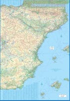 Carte de voyage - Espagne | ITM carte routière ITM
