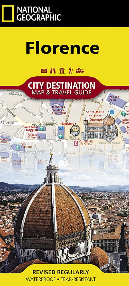 carte de voyage - Florence (Italie) | National Geographic carte routière National Geographic