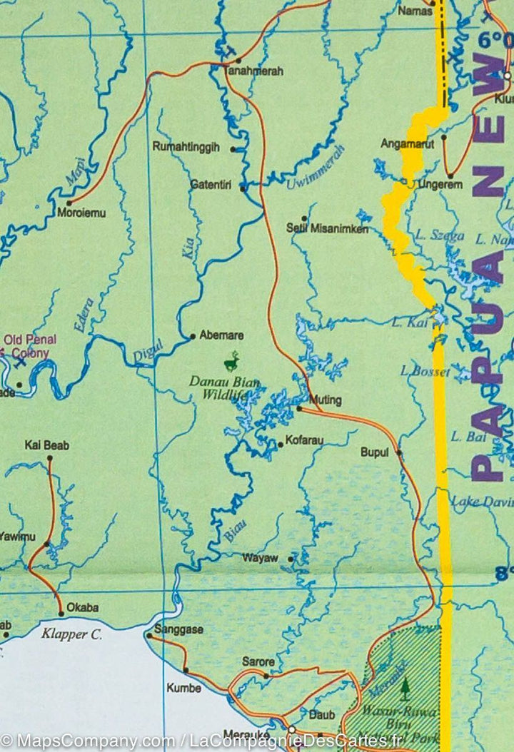 Carte de voyage - Indonésie | ITM carte pliée ITM 