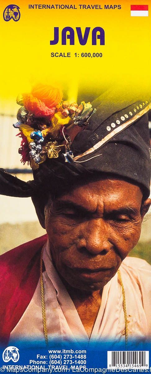 Carte de voyage - Java | ITM carte routière ITM