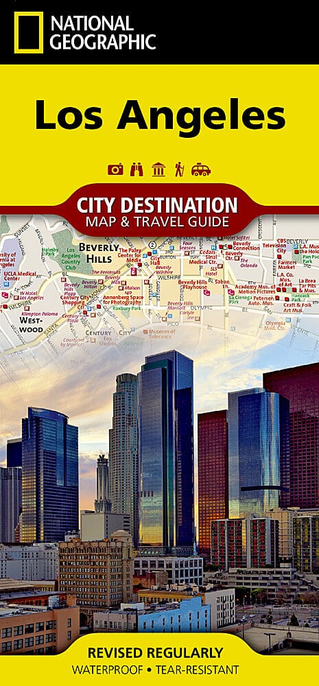 Carte de voyage - Los Angeles (Californie) | National Geographic carte routière National Geographic